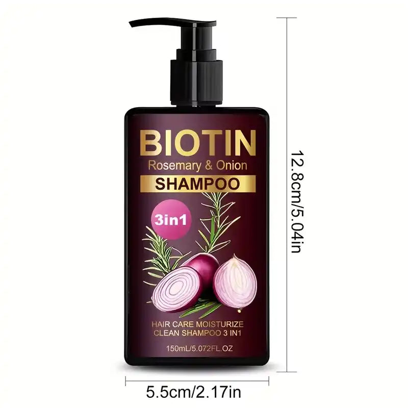 IFOLIQUE Onion, Rosemary & Biotin Shampoo