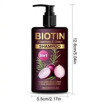 IFOLIQUE Onion, Rosemary & Biotin Shampoo